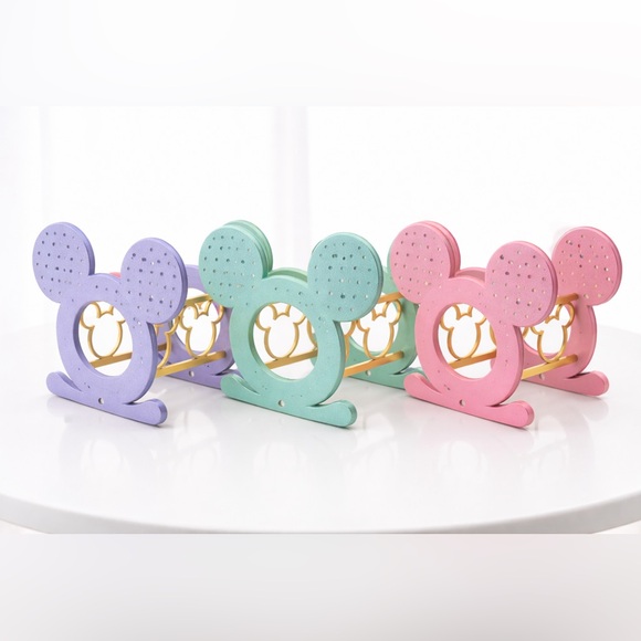 Other - Handmade Mickey Mouse Ear & Disney Pin Display Stand - 1